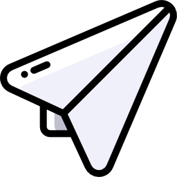 Paper plane icon