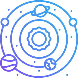 sistema solare icona