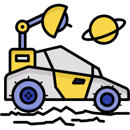 Lunar rover icon
