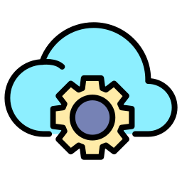 configuración de la nube icono