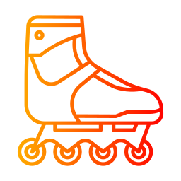 Roller skates icon