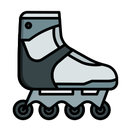 Roller skates icon