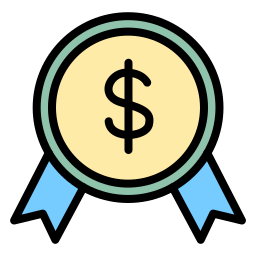 Dollar achievement icon