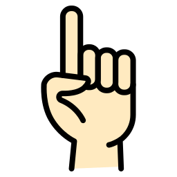 zeigender finger icon