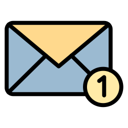 Почтовое уведомление иконка