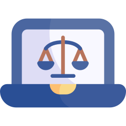 Online law icon