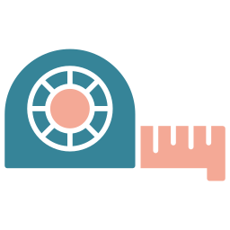 Measure tape icon