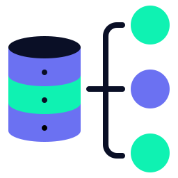 데이터 흐름 icon