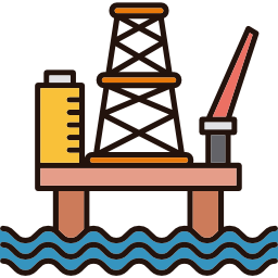 Öl plattform icon