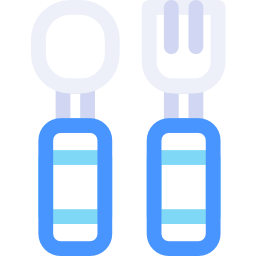 Spoon and fork icon