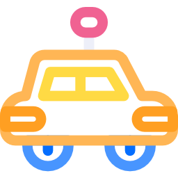 Toy car icon