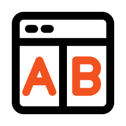 Ab testing icon