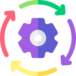 Work process icon