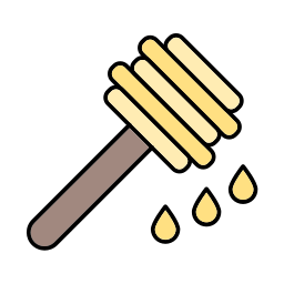 Honey dipper icon