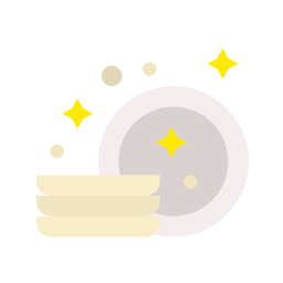 Dish washing icon