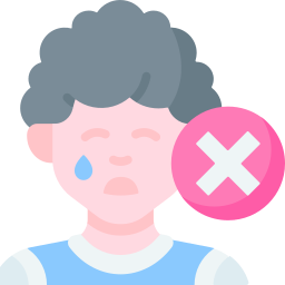 Crying baby icon