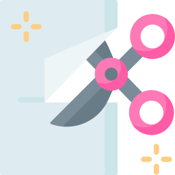 Cut paper icon