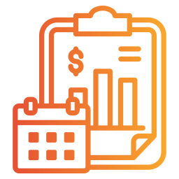 progetto finanziario icona