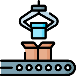 Manufacturing company icon