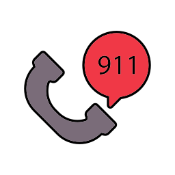911 전화 icon