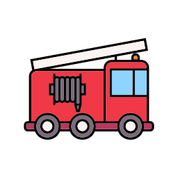 Fire truck icon