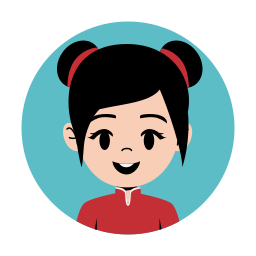 avatar van meisje icoon