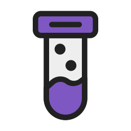 Test tube icon