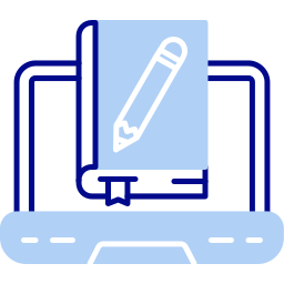 Online learning icon