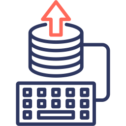 Output data icon