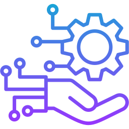 automatisation des processus robotisés Icône