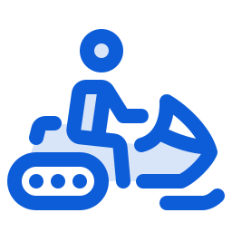 skuter śnieżny ikona