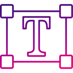 Éditer le texte Icône