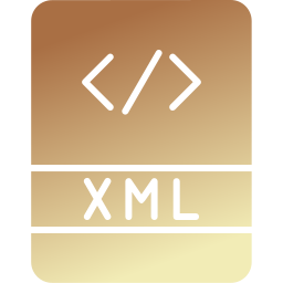 archivo xml icono