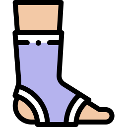 Ankle support icon