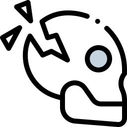 Head injury icon
