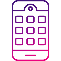 applicazione mobile icona