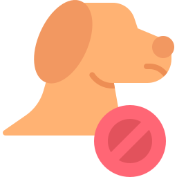 No pets icon