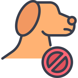 애완 동물 금지 icon