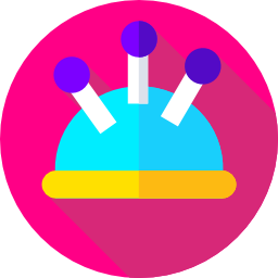 Pin cushion icon