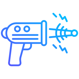 Space gun icon