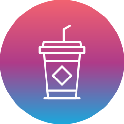 Iced coffee icon