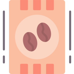 Coffee beans icon