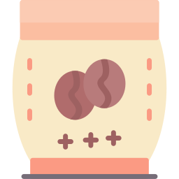 Coffee beans icon