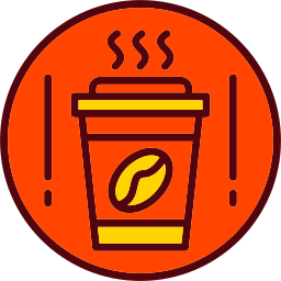 Take away coffee icon