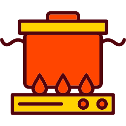 batería de cocina icono