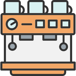 Coffee machine icon