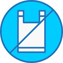 No plastic bag icon