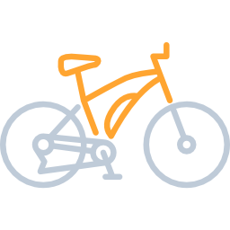 rower górski ikona
