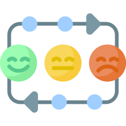 emoji di feedback icona