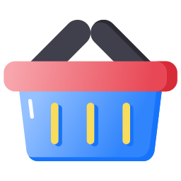 pictogram voor winkelmandje icoon